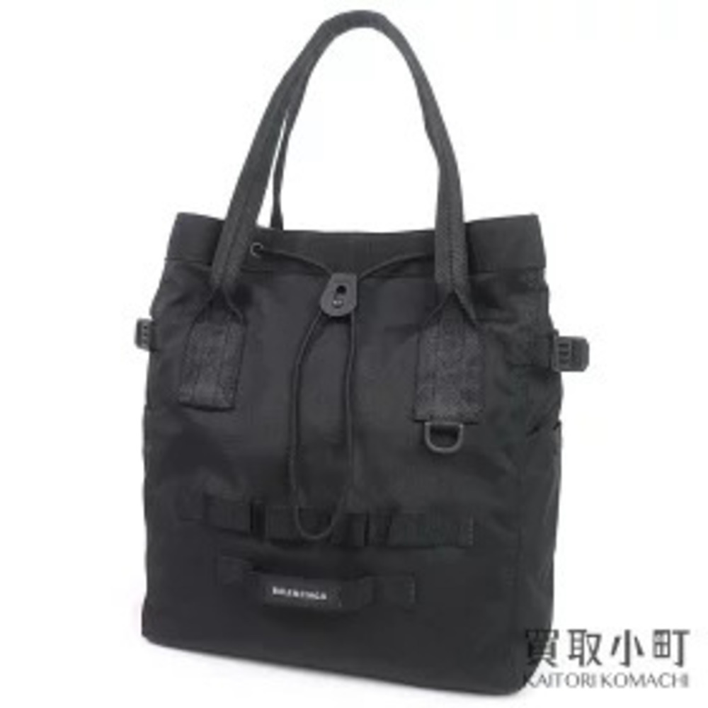 Balenciaga Army Tote Bag Black Vertical Shoulder